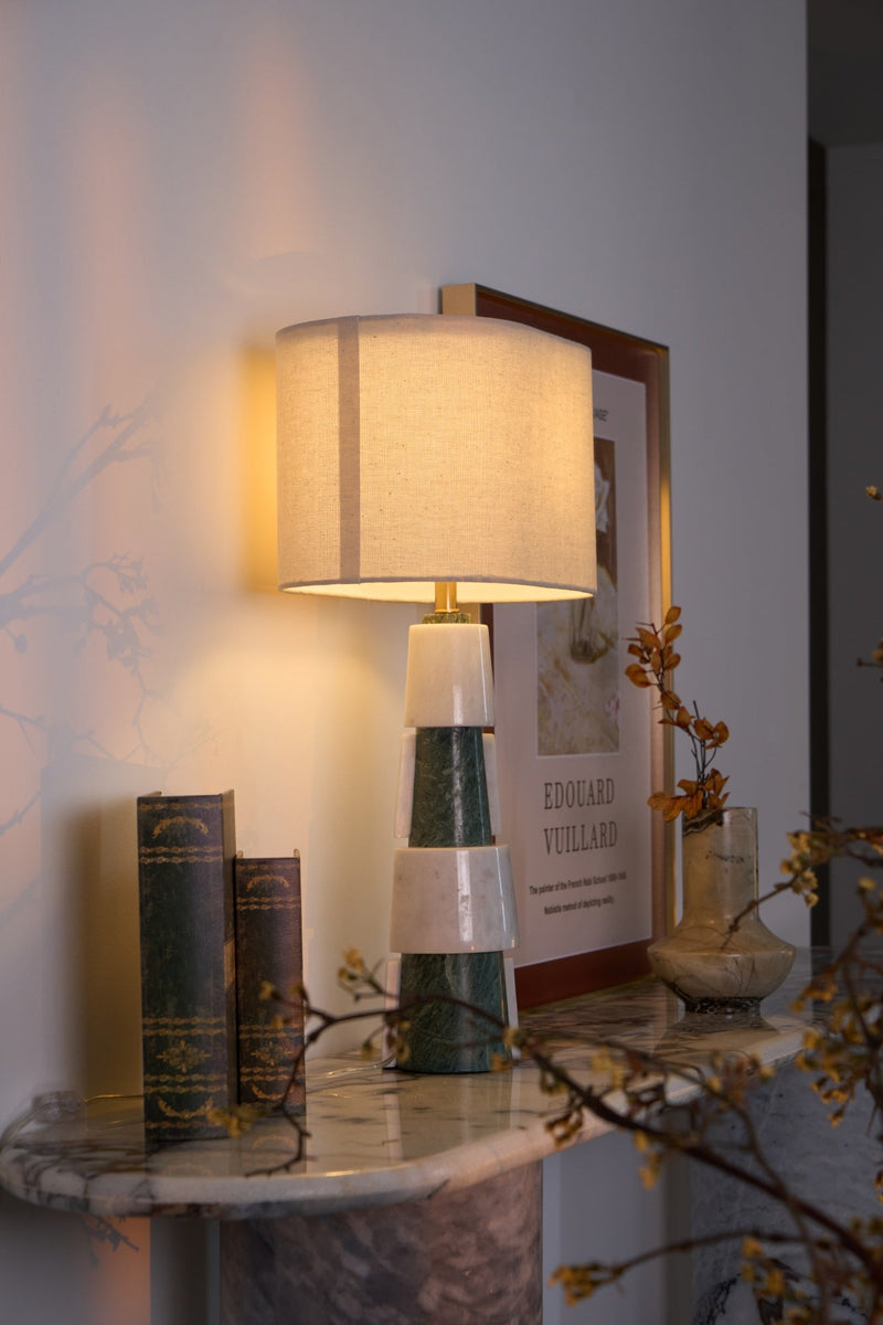 Duomo Marble Table Lamp-DWHOME