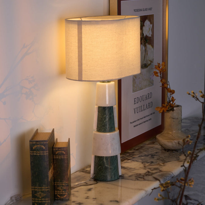 Duomo Marble Table Lamp-DWHOME