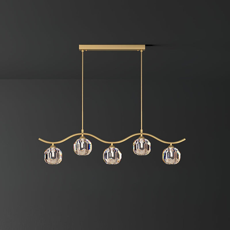 Eara Crystal Chandelier-DWHOME