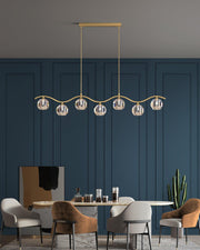 Eara Crystal Chandelier-DWHOME