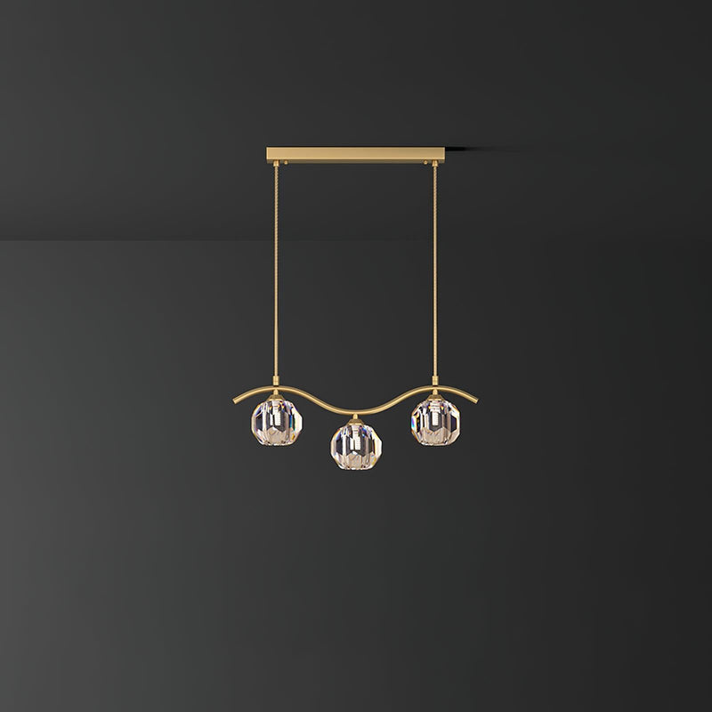 Eara Crystal Chandelier-DWHOME