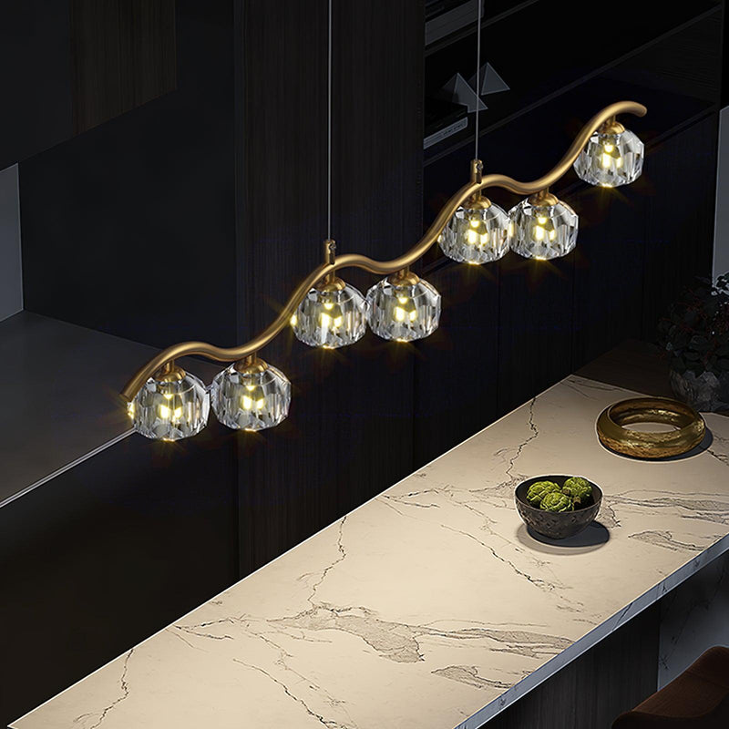 Eara Crystal Chandelier-DWHOME