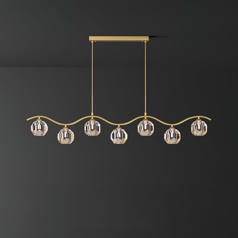 Eara Crystal Chandelier-DWHOME