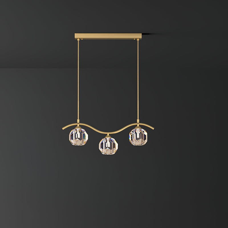 Eara Crystal Chandelier-DWHOME