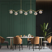 Eara Crystal Chandelier-DWHOME