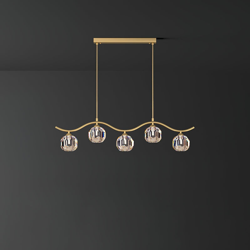 Eara Crystal Chandelier-DWHOME