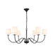 Eclipse Brass Chandelier-DWHOME