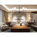 Eclipse Brass Chandelier-DWHOME