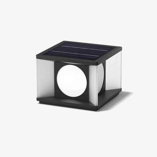 Eclipse Cube Outdoor Post Light - DWHOME