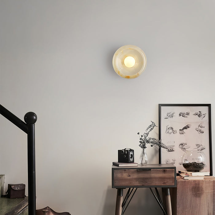 Eclipse Jade Wall Sconce-DWHOME