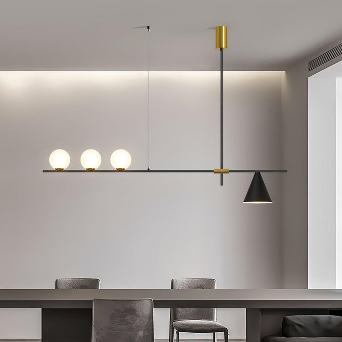 Eclipse Linear Suspension Light.