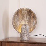 Eclipse Stone Table Lamp-DWHOME