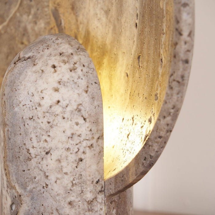 Lampe de table en pierre Eclipse - DWHOME