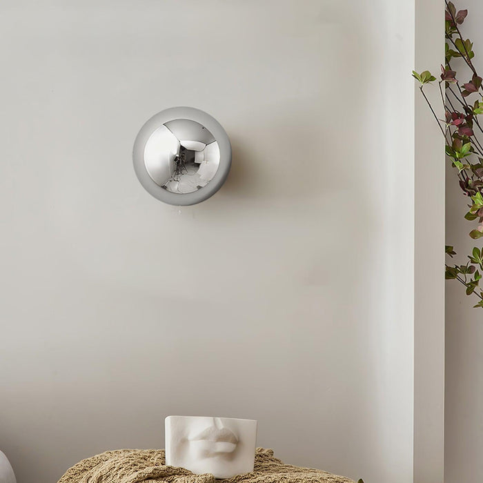 Aurum Sphere Wall Sconce-DWHOME