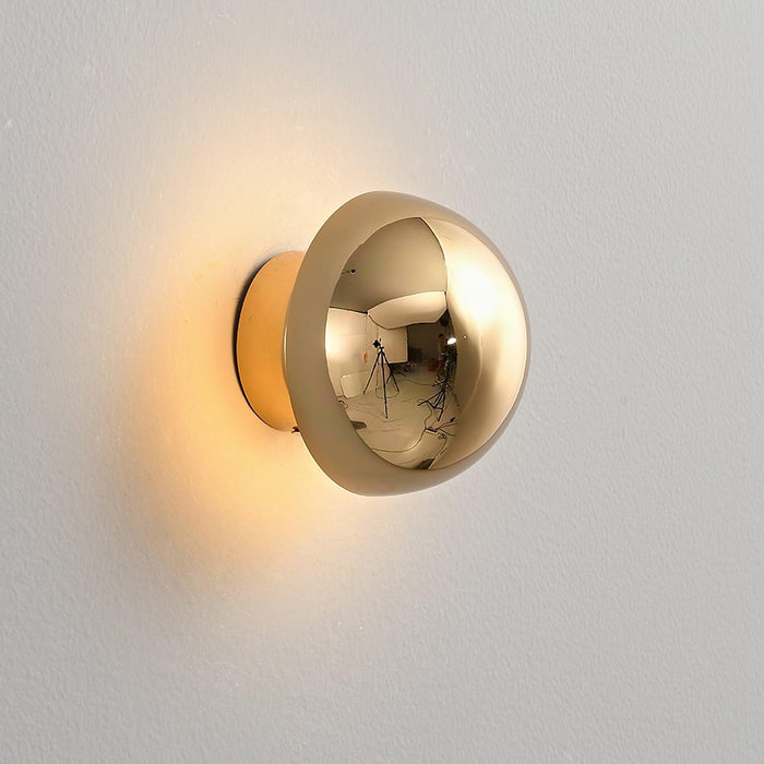 Aurum Sphere Wall Sconce-DWHOME