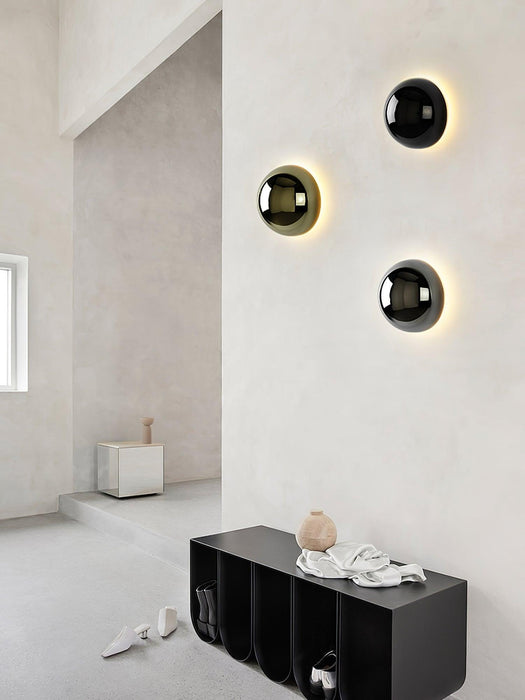 Aurum Sphere Wall Sconce-DWHOME