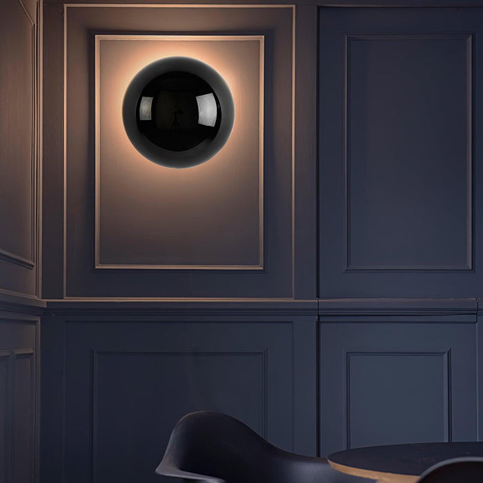 Aurum Sphere Wall Sconce-DWHOME