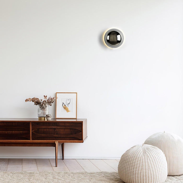 Aurum Sphere Wall Sconce-DWHOME