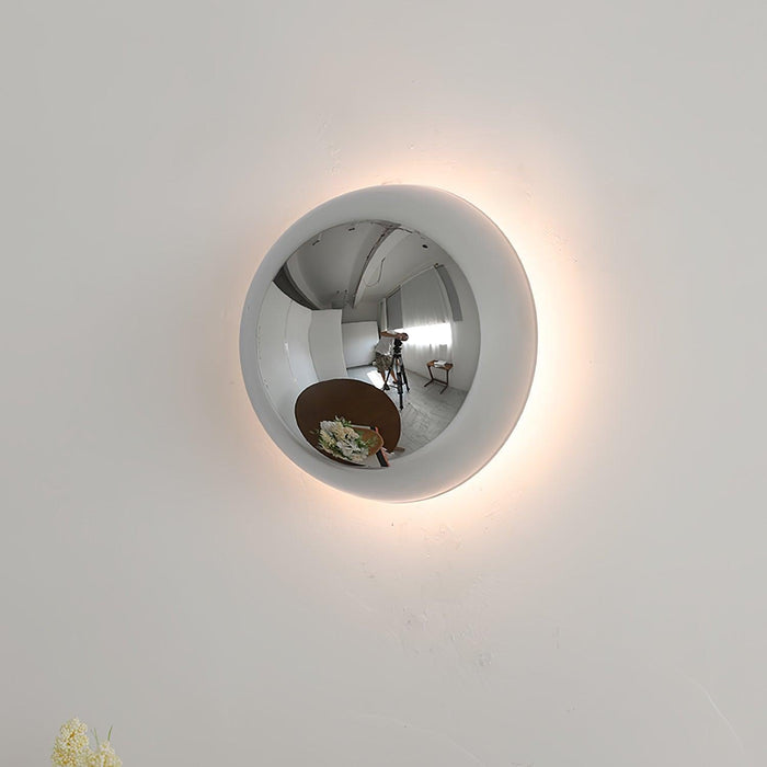 Aurum Sphere Wall Sconce-DWHOME