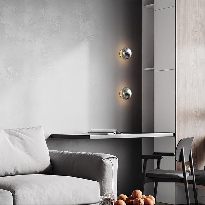 Aurum Sphere Wall Sconce.