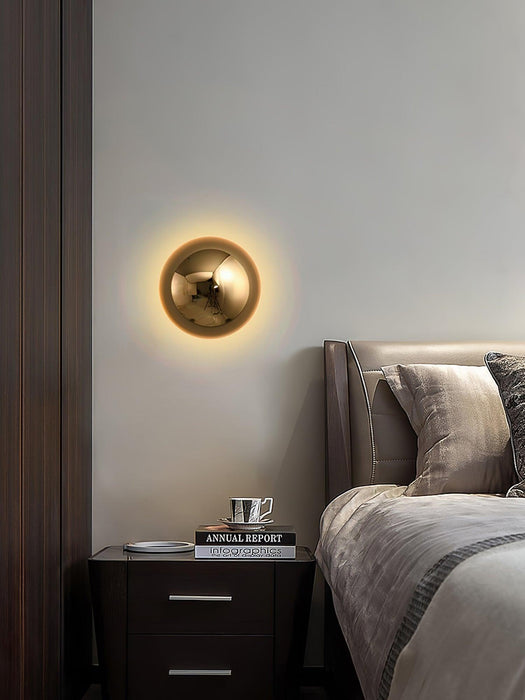 Aurum Sphere Wall Sconce.