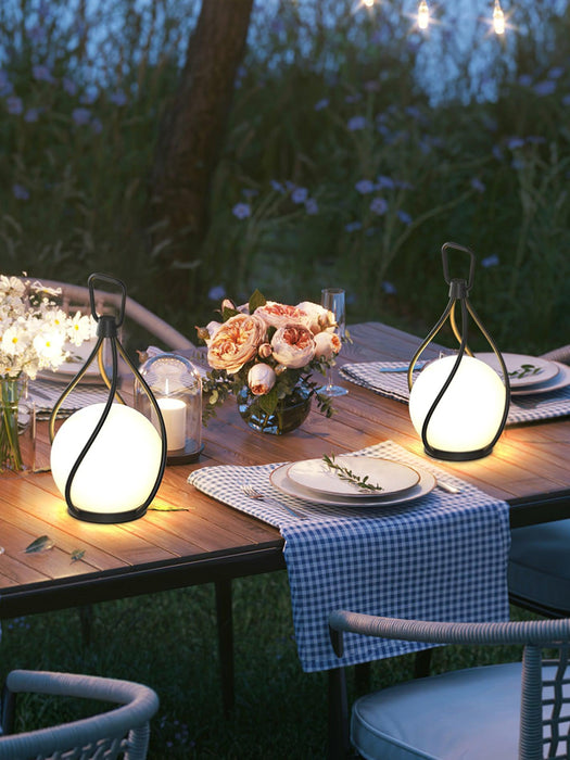 Eclisse Orb Lantern Rechargeable Table lamp-DWHOME