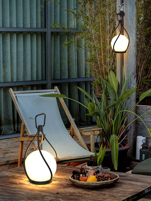 Eclisse Orb Lantern Rechargeable Table lamp-DWHOME