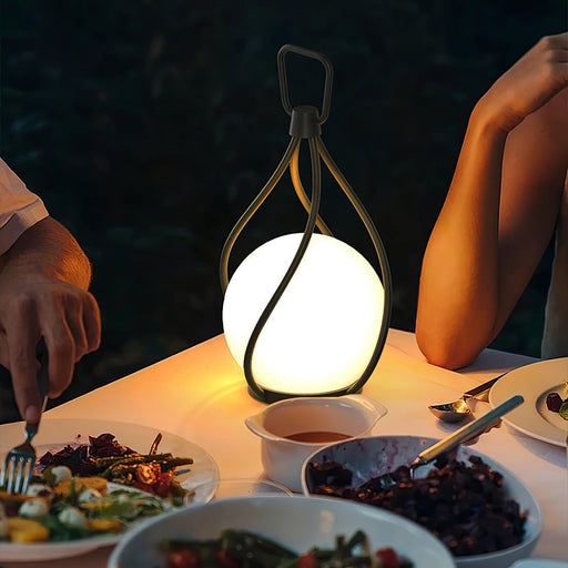 Eclisse Orb Lantern Rechargeable Table lamp-DWHOME