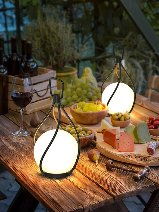 Eclisse Orb Lantern Rechargeable Table lamp-DWHOME