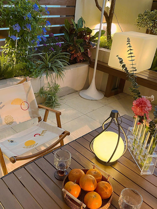 Eclisse Orb Lantern Rechargeable Table lamp-DWHOME