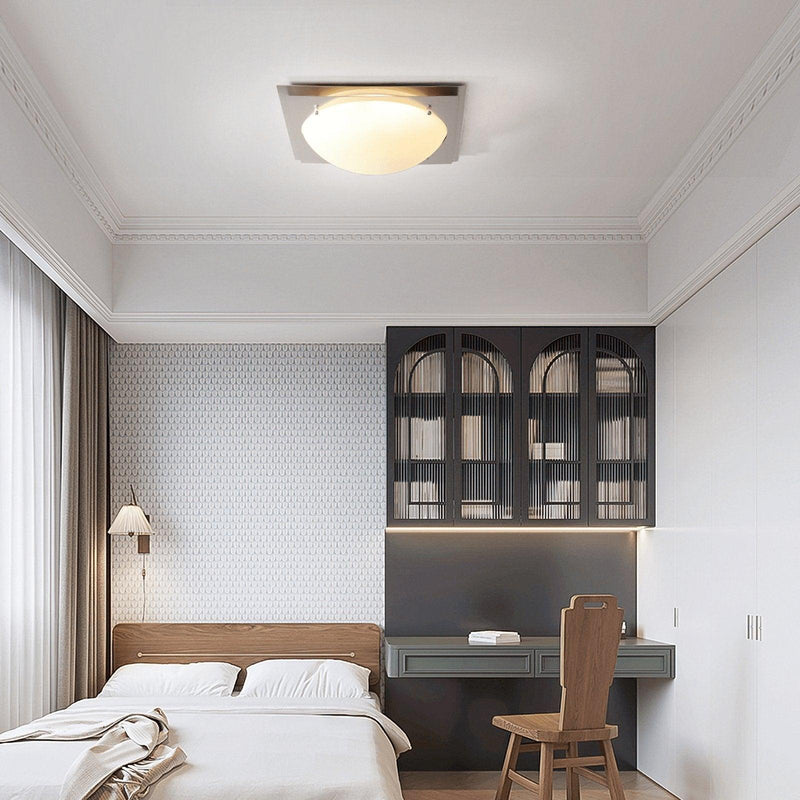 Edged Glass Ceiling Lamp-DWHOME