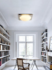 Edged Glass Ceiling Lamp-DWHOME
