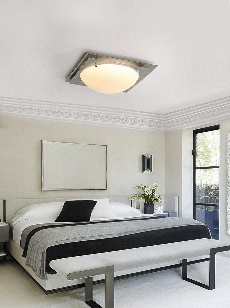 Edged Glass Ceiling Lamp-DWHOME