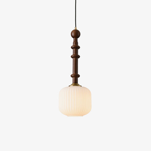 Edison Wood Pendant Light.