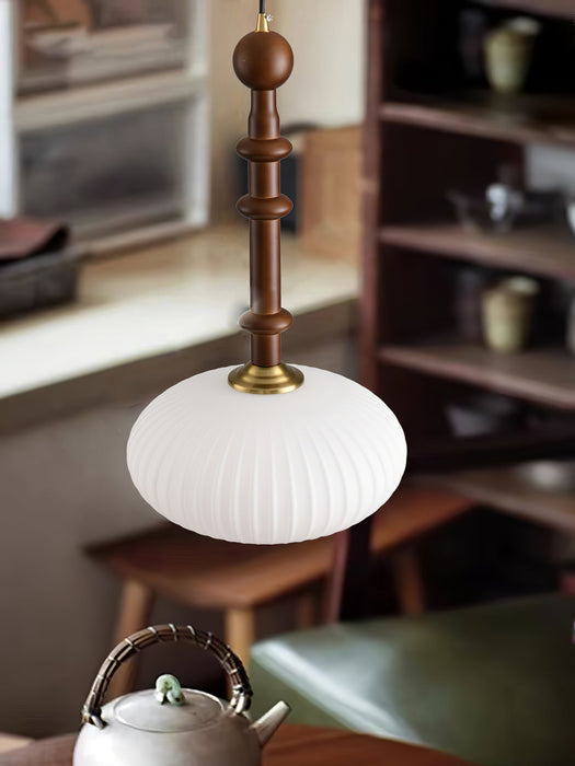 Edison Wood Pendant Light.