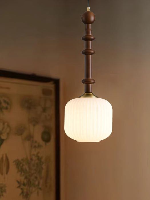 Edison Wood Pendant Light.