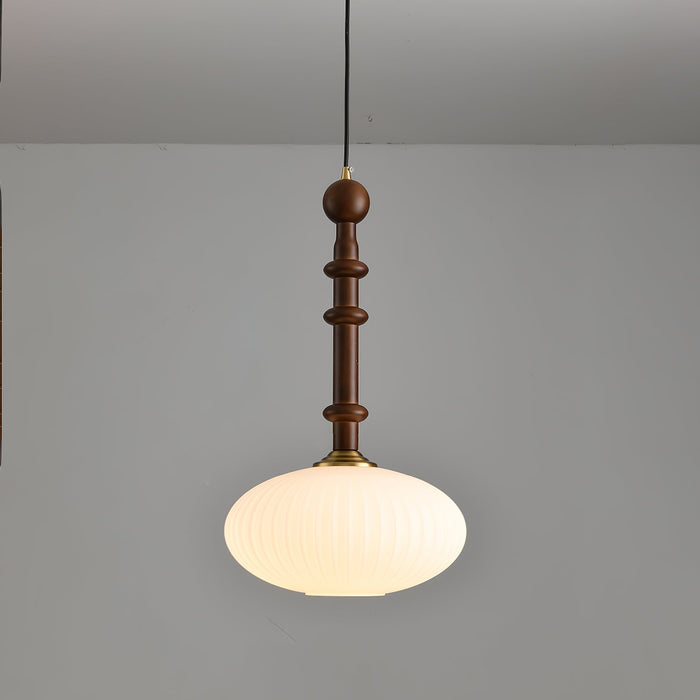 Edison Wood Pendant Light.