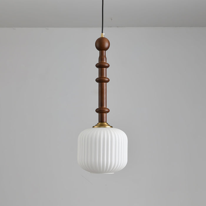 Edison Wood Pendant Light.