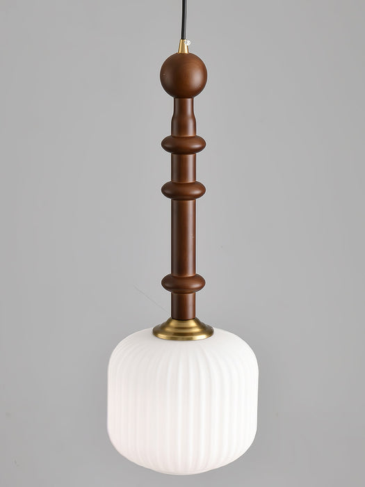 Edison Wood Pendant Light.