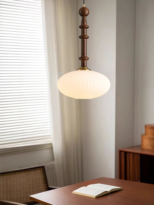 Edison Wood Pendant Light.