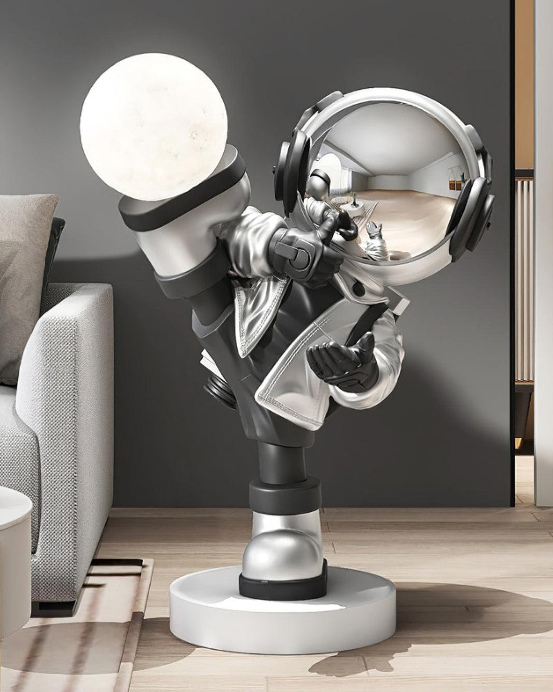 Effort Astronaut Built-in Battery Floor Lamp-DWHOME