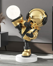 Effort Astronaut Built-in Battery Floor Lamp-DWHOME