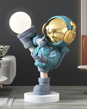 Effort Astronaut Built-in Battery Floor Lamp-DWHOME