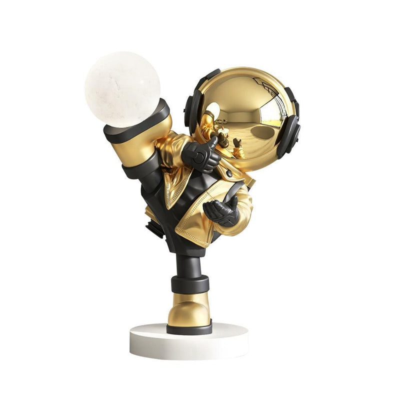 Effort Astronaut Built-in Battery Floor Lamp-DWHOME