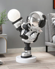 Effort Astronaut Built-in Battery Floor Lamp-DWHOME