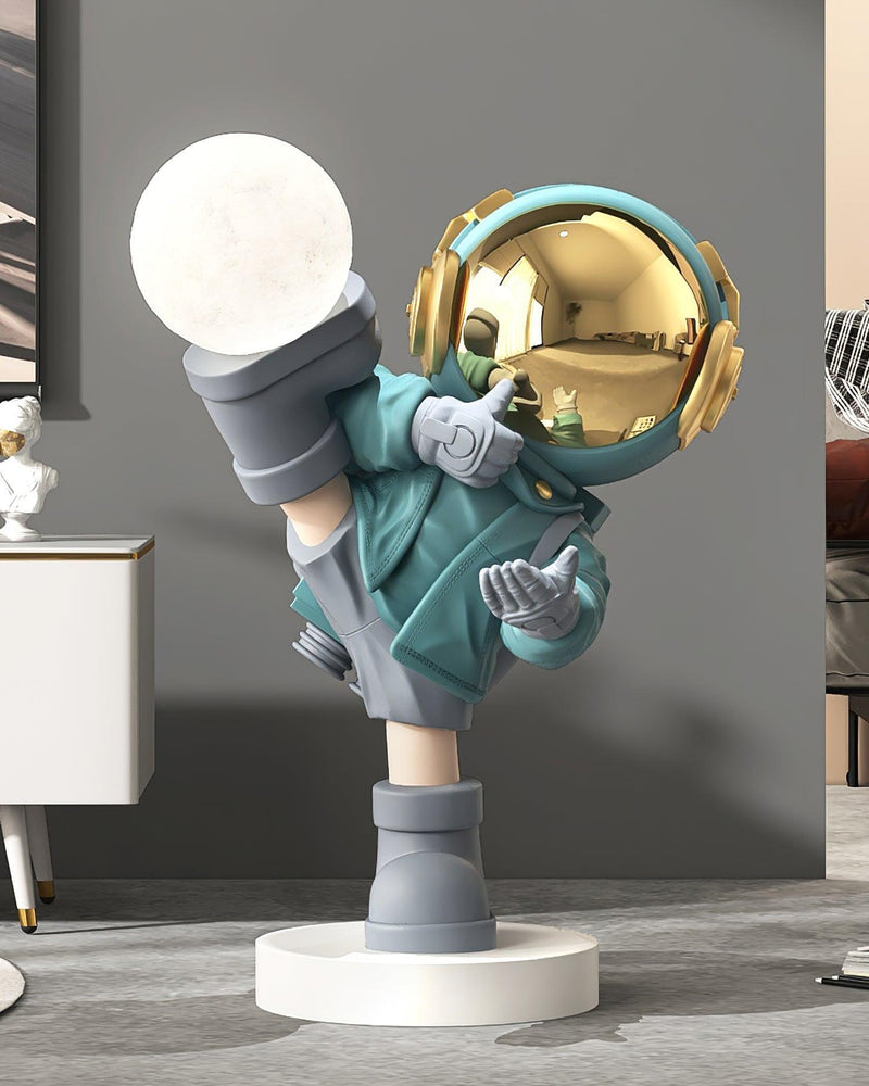 Effort Astronaut Built-in Battery Floor Lamp-DWHOME