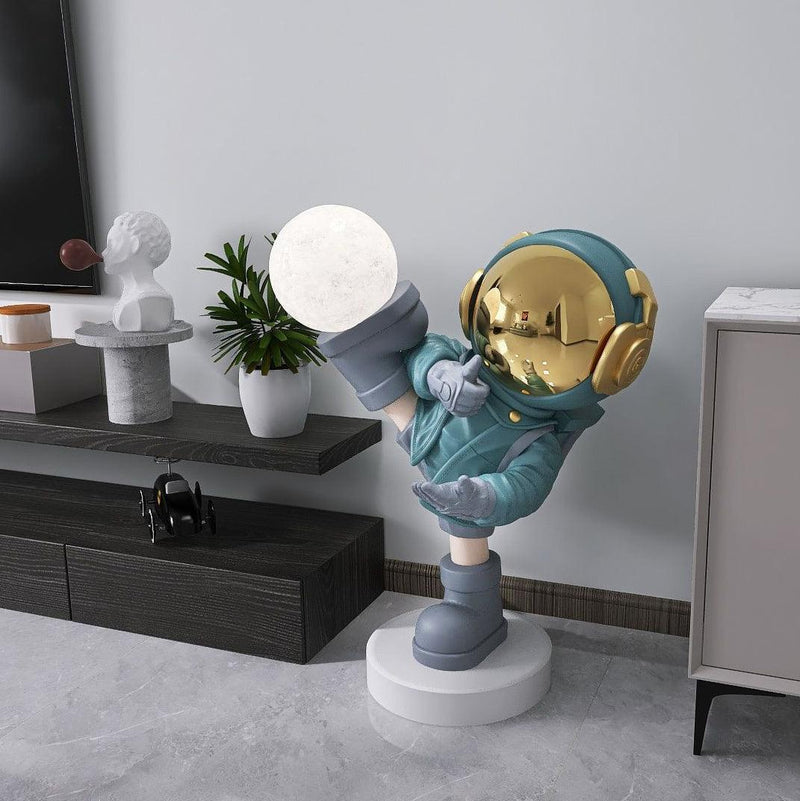 Effort Astronaut Built-in Battery Floor Lamp-DWHOME