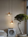 Elara Halo Pendant Lamp-DWHOME