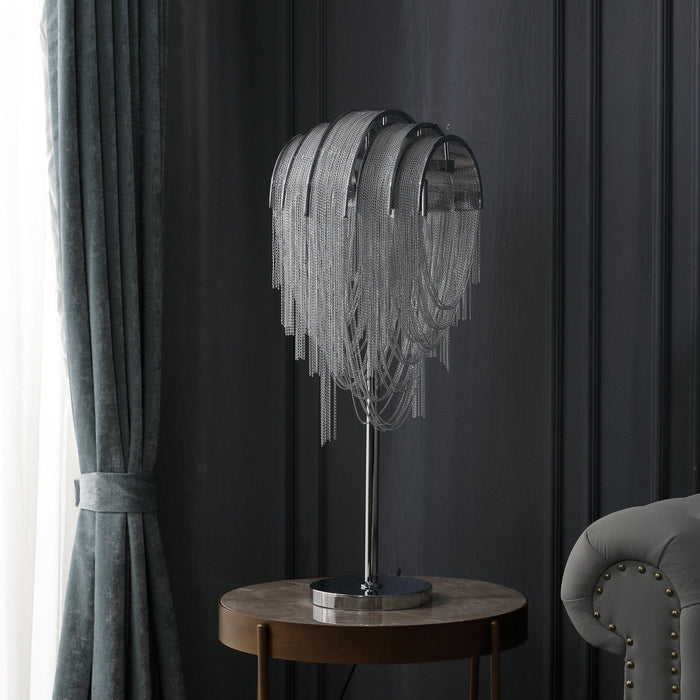 Chains Tassel Table Lamp-DWHOME