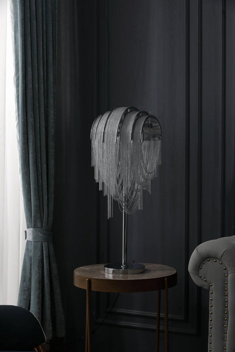 Chains Tassel Table Lamp-DWHOME